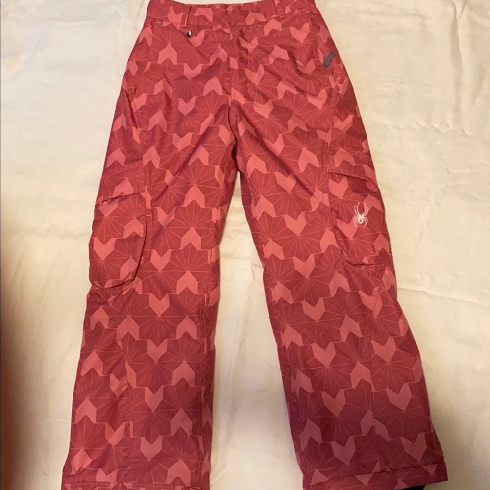 Girls size 12 Spyder snow pants